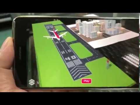 Augmented Reality - Building and Airport (Production by DK Media)