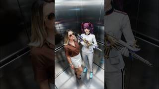 Pubg&amp;Real Elevator Trend #pubgmobile #pubgtrend #pubgm #pubg Asansör trendi oyun ve gerçek #oyun