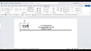 Tutorial Membuat Surat Dengan Bentuk Semi Block Style