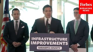 Gov. Ron DeSantis Awards Over $10 Million In Infrastructure Funds To Sarasota County
