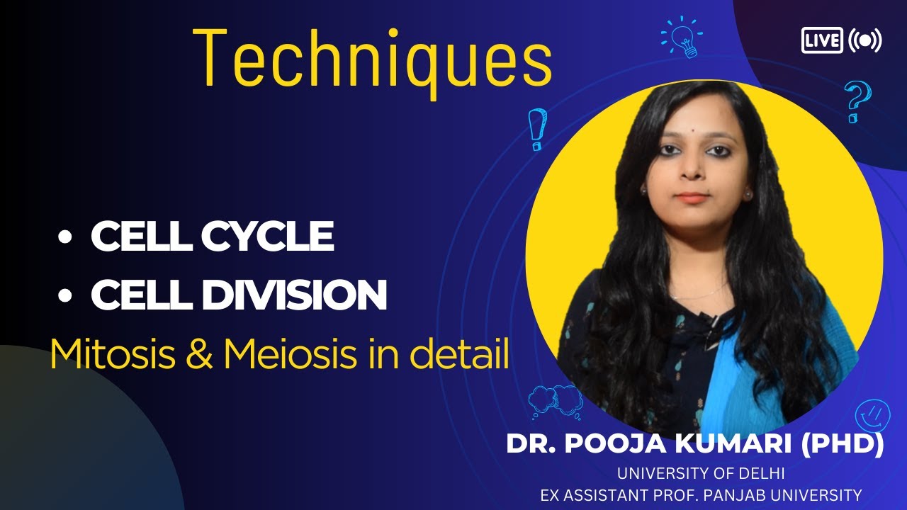 Cell Cycle & Cell Division Explained in Hindi | CUET-PG | CSIR-NET Life Sciences