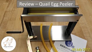 Review - Quail Egg Peeler