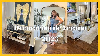 Decoracion Verano 2023 | decoracion de mi sala | nueva sofa!