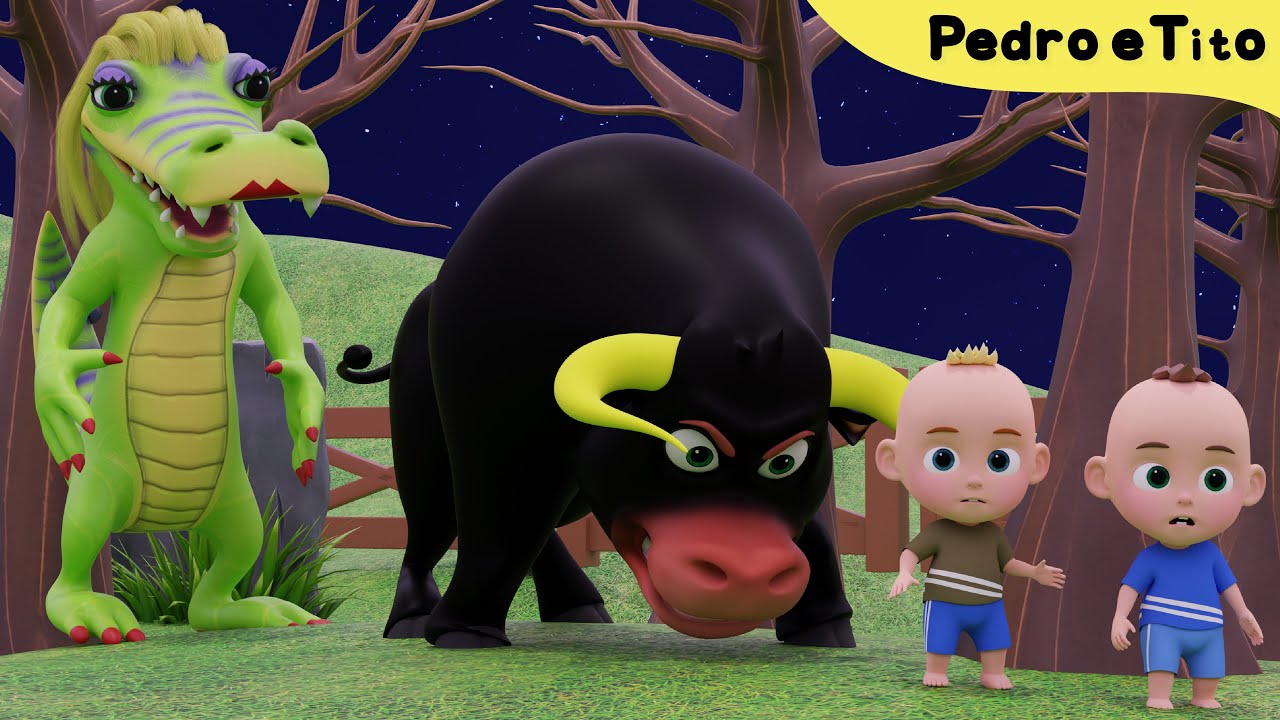 AO VIVO | Boi da Cara Preta, Cuca, Lobo Mau, Seu Lobato mais Músicas Infantis - Pedro e Tito