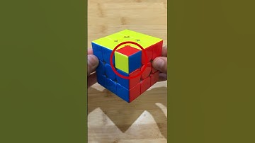 How to Solve a Rubik’s Cube With a Twisted Corner #rubikscube #shorts