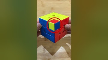 How to Solve a Rubik’s Cube With a Twisted Corner #rubikscube #shorts