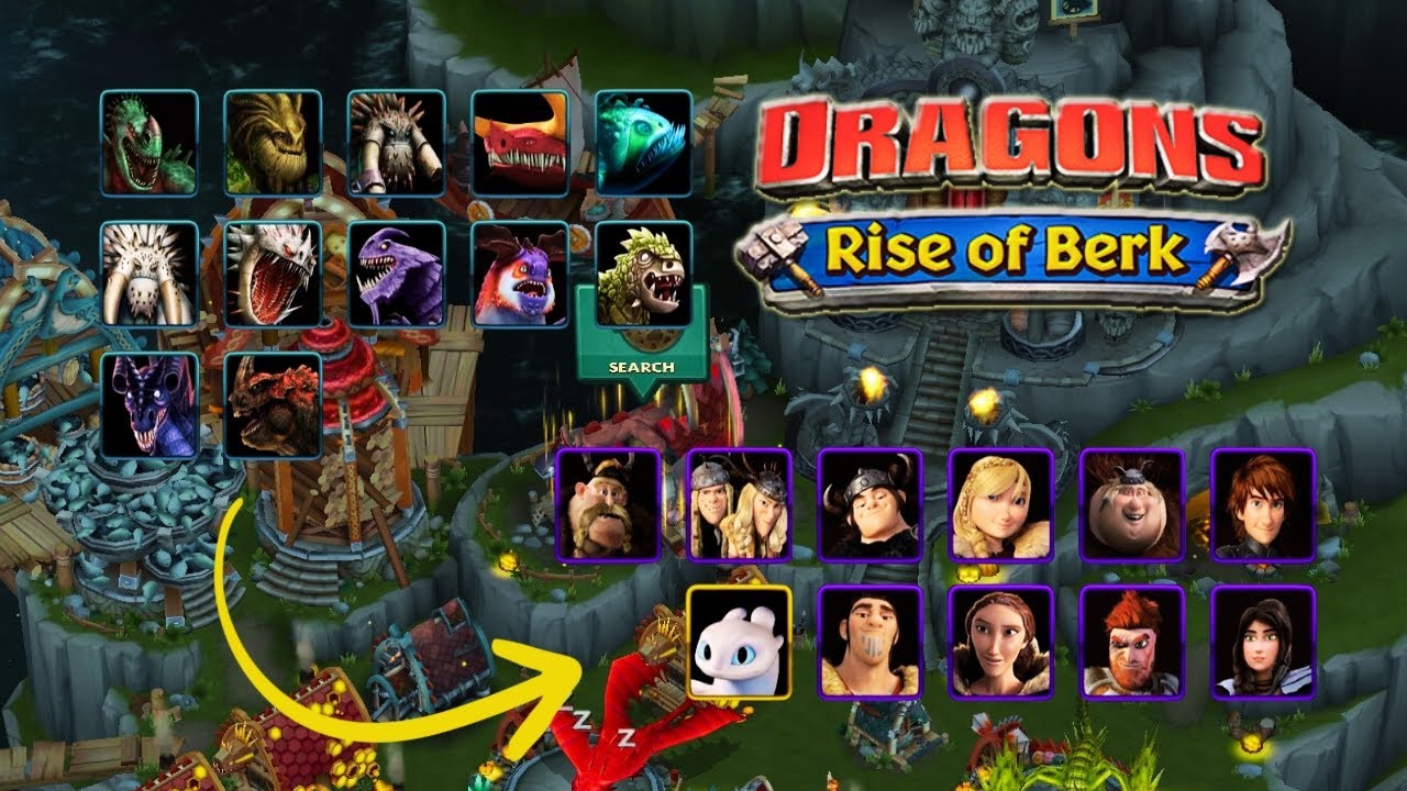 RISE OF BERK MOD LATEST VERSION 1.101.8 IOS/ADR UNLIMITED EVERYTHING UNLOCKED ALL RIDERS & LEGENDARY