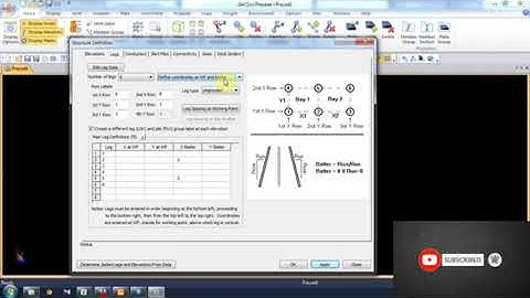 Sacs Modelling Training 1 - Structural Definition Wizard
