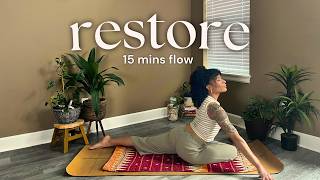 15 min burnout recovery yoga | somatic flow for nervous system restoration