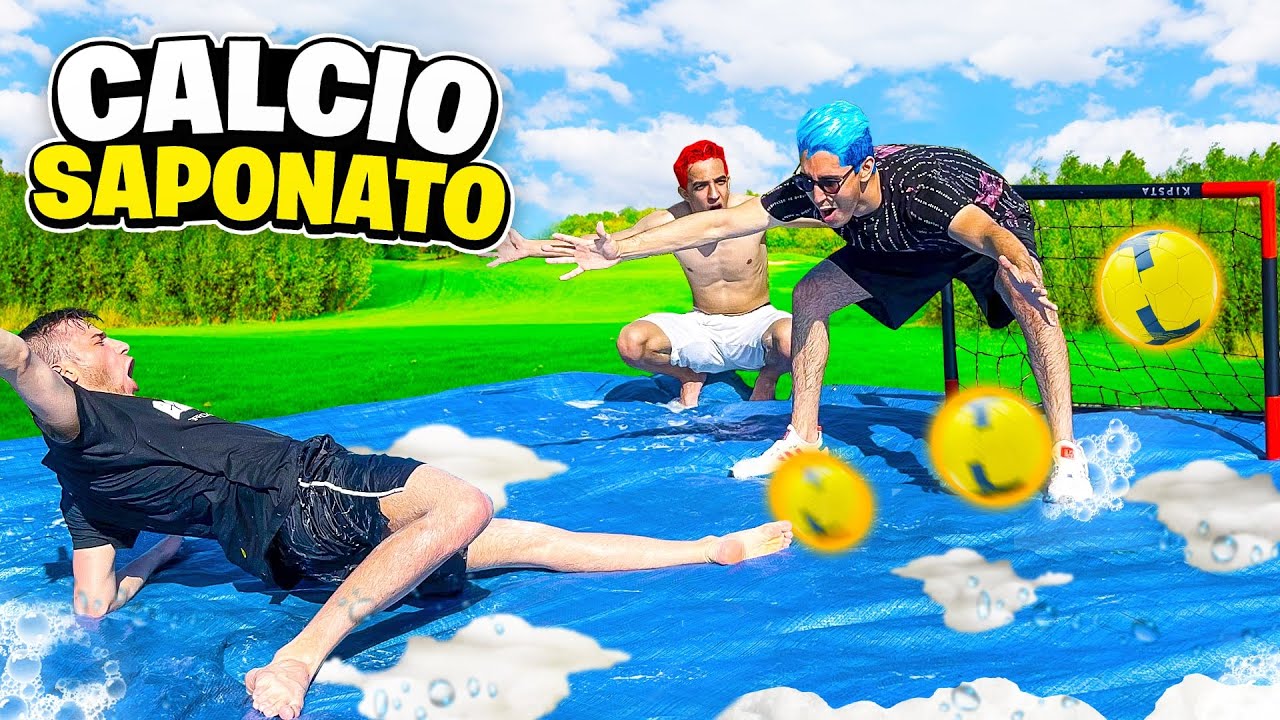 ⚽CALCIO SAPONATO 1vs1 FOOTBALL CHALLENGE! w/Teknoyd, Zblito e Ussa  (100% DIVERTENTE)