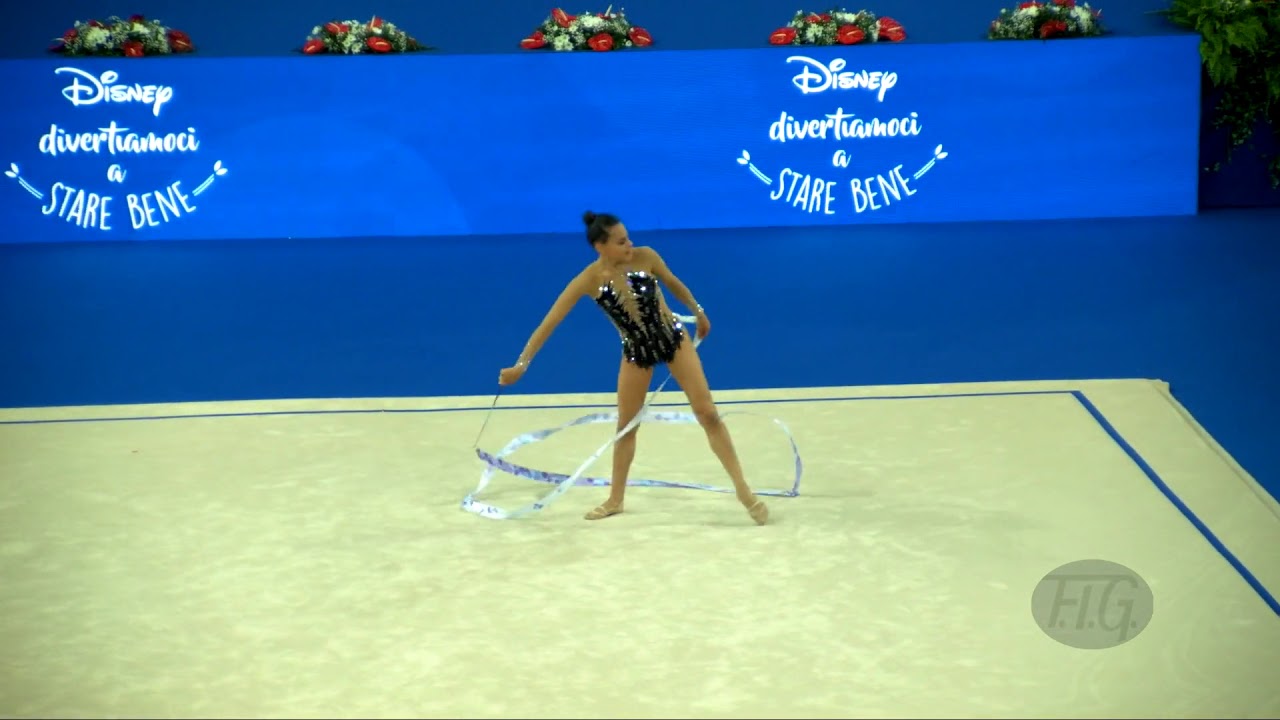 ASHRAM Linoy (ISR) - 2017 Rhythmic Worlds, Pesaro (ITA) - Qualifications Ribbon