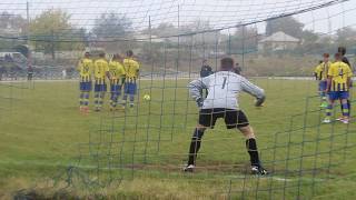 Meci amical de fotbal dintre echipele FC Cimișlia și CF Câmpina, la Cimișlia