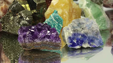 The Composition of Rocks: Mineral Crystallinity and Bonding Types