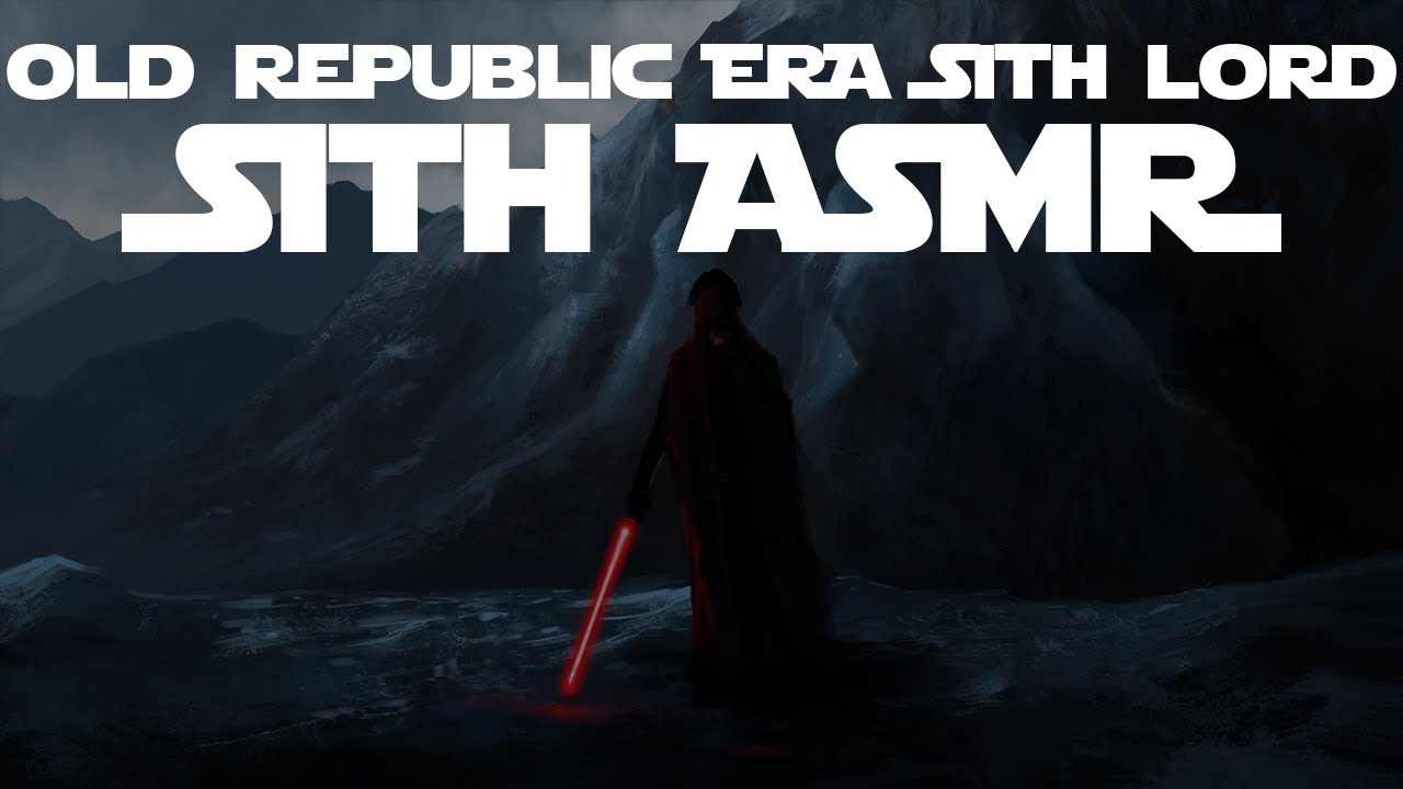 Ancient Sith Lord ASMR (Star Wars ASMR roleplay + Ambience)