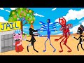 Siren Head, Light Head, Piggy In Jail With Candy Tree - Roblox Piggy Animation | GV Studio