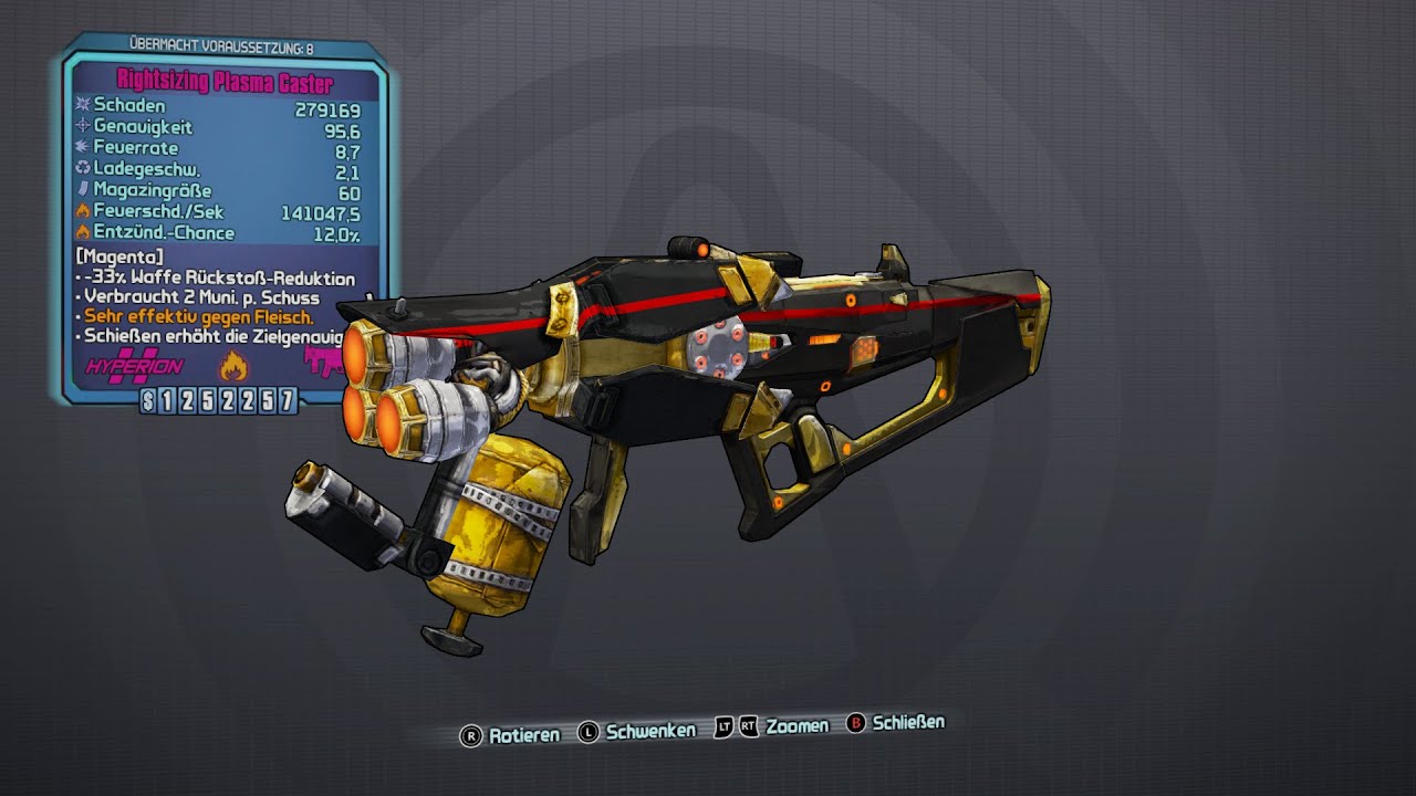 Borderlands 2 Hyperion SMGs Plasma Caster YouTube