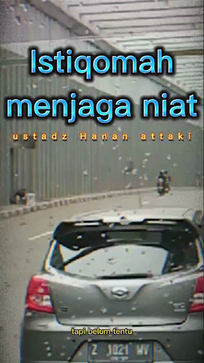 Istiqomah menjaga niat | Ustadz Hanan attaki#shorts