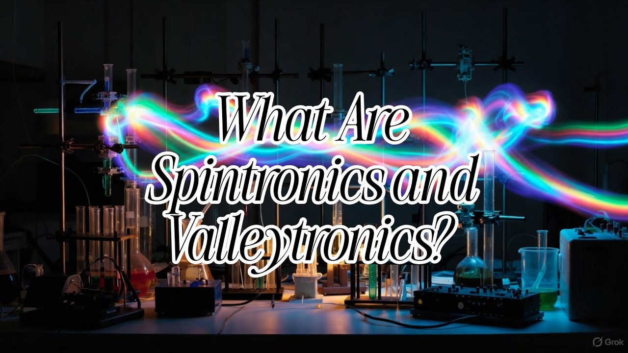 "What Are Spintronics and Valleytronics? (The End of Moore's Law?)"
