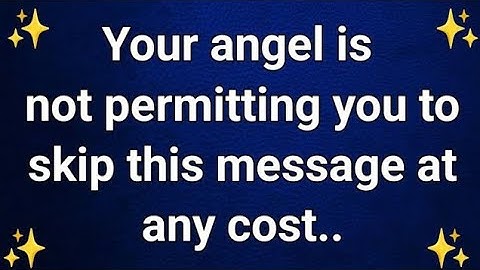 ⚠️11:11 Your angel is not permitting you to skip this message at any cost..Open this now !!  Ap