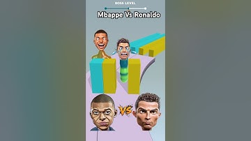 Ronaldo vs Mbappe | Blob Run Challenge #shorts #gaimg #gameplay  #trendingshorts