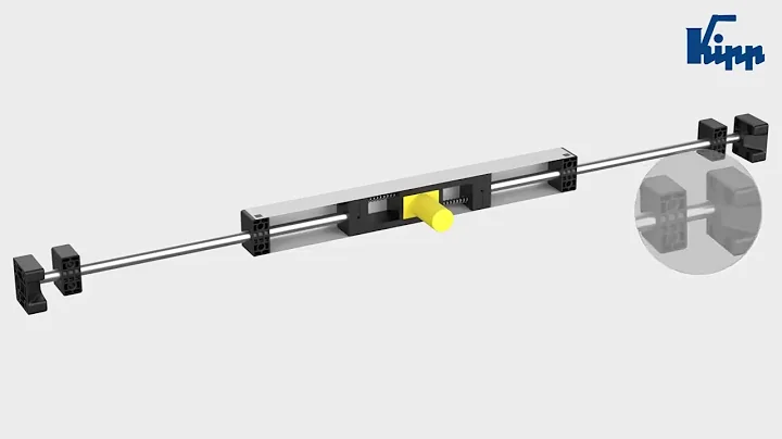 KIPP grip with locking unit