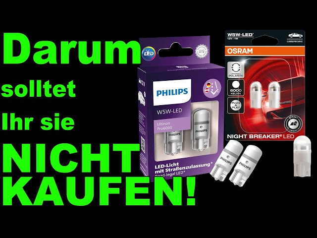 KAUFT sie lieber NICHT 💡 Philips Ultinon Pro6000 Osram Night