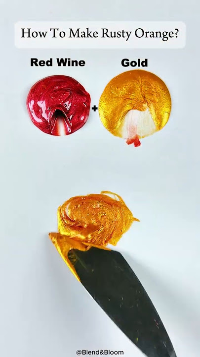 The Surprising Result of This Mix #colormixing #paintmixing #satisfyingart #asmrart