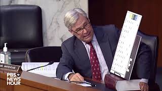Watch: sen. sheldon whitehouse speaks during hearing for supreme court
nominee amy coney barrett