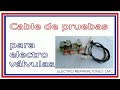 Cómo preparar un cable de pruebas para electro válvulas de lavadora