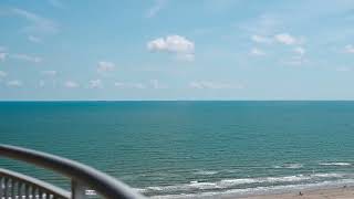 Beautiful Blue Water at Palisade Palms | Galveston, TX | Texas Coastal Realty