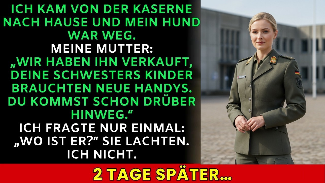 Ich kam heim – mein Hund war weg, meine Mutter： „Wir haben ihn für deine Nichten verkauft “