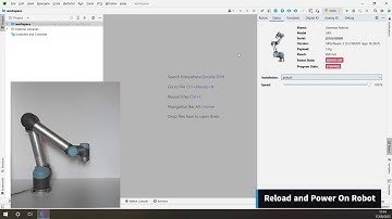 Connect the Robot - Universal Robots e-series
