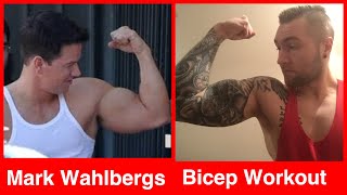 I Try Mark Wahlbergs Bicep Workout