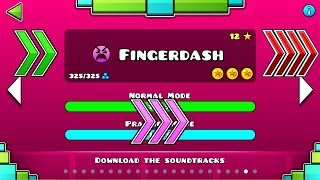 Information Fingerdash but every time gravity flips the video becomes 0.001x faster | Geometry Dash Update