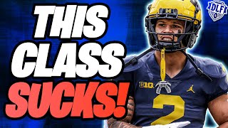 The 2024 Rookie Running Back Class is NOT GOOD! | Dynasty Rookie Rankings