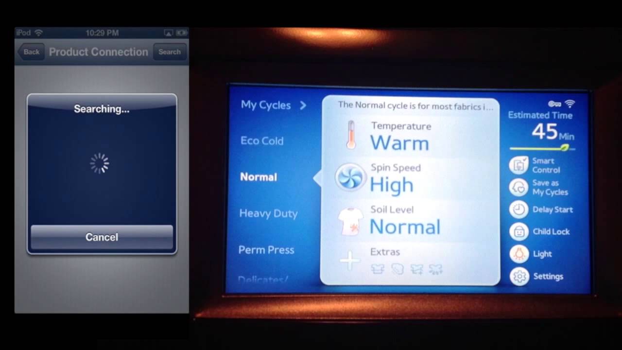 How to do laundry from an iPhone! - YouTube