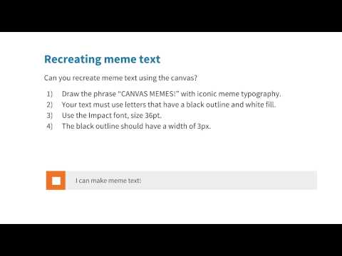 Drawing Text Quiz