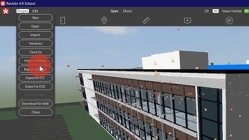 Project Menu in Revizto