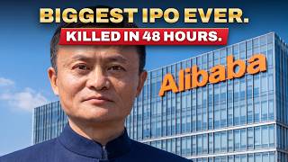 The Jack Ma Story - The Biggest IPO in History Cancelled 48 Hours Before Launch