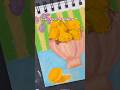 How to Draw Lemons #satisfying #art #oilpasteldrawing #acrylicpainting #lemon  #shorts #viral #trend