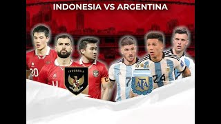 Indonesia vs Argentina Full Match
