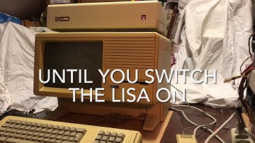 Apple Lisa 2/10 starting up with Profile only