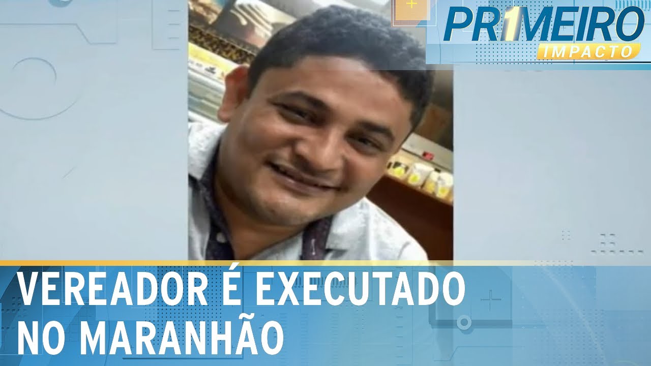 Vereador do Maranhão é assassinado a tiros em frente à própria casa | Primeiro Impacto (20/10/23)