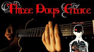 TOP 10 THREE DAYS GRACE RIFFS chords