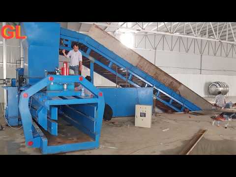 Video MÁY ÉP GIẤY PHẾ LIỆU CỘT DÂY TỰ ĐỘNG CTY GIA LONG. - youtube