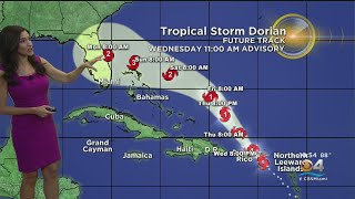 11AM Advisory: Tropical Storm Dorian