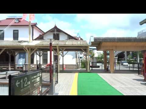 しなの鉄道軽井沢駅にて