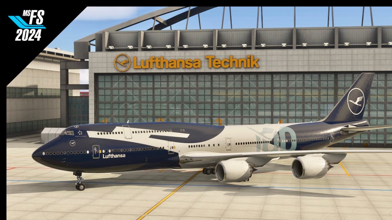 MSFS2024 | Boeing 747 Lufthansa 100th Year Anniversary Livery | Hamburg to Heathrow | FSRealistic 