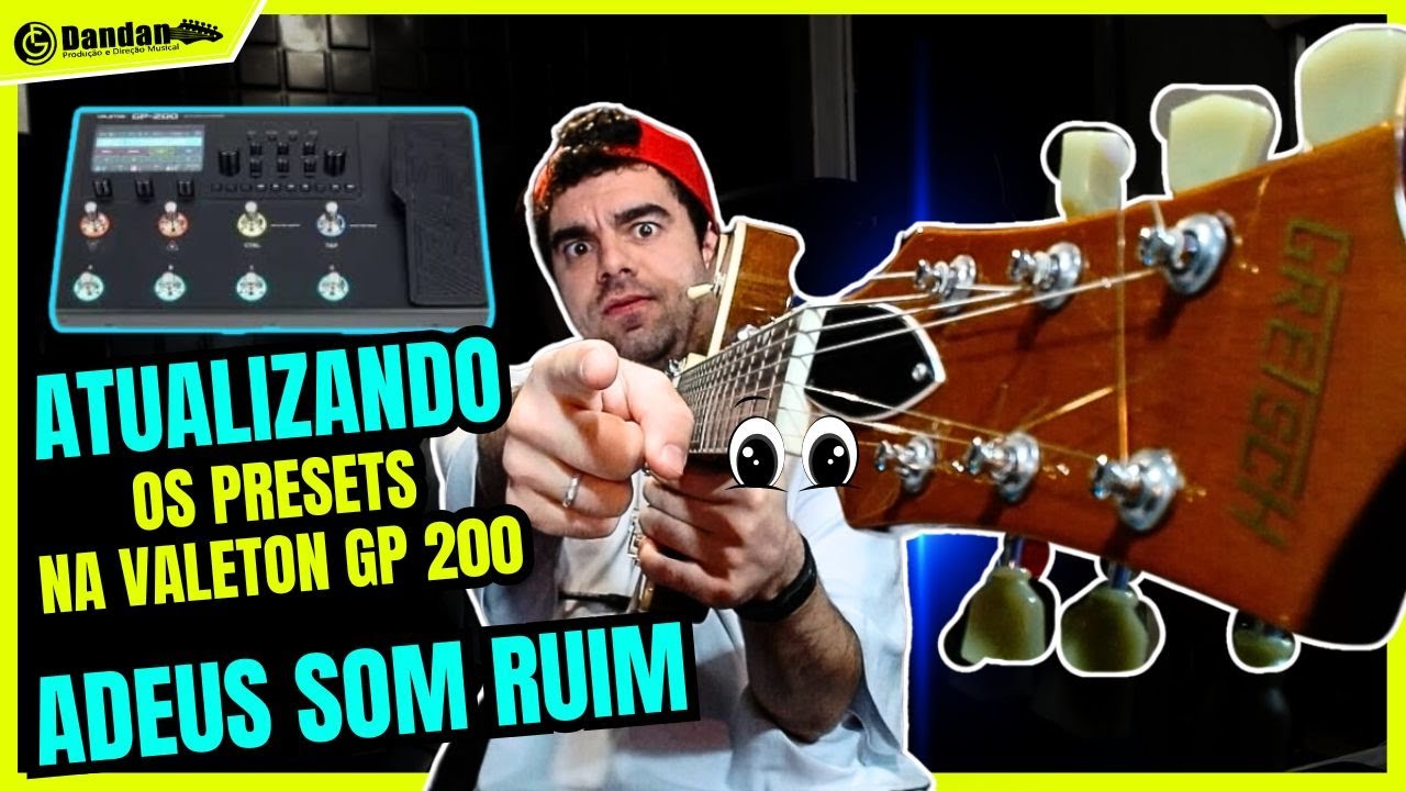 Valeton gp 200 atualizei os presets da valeton e fiquei chocado com o ...