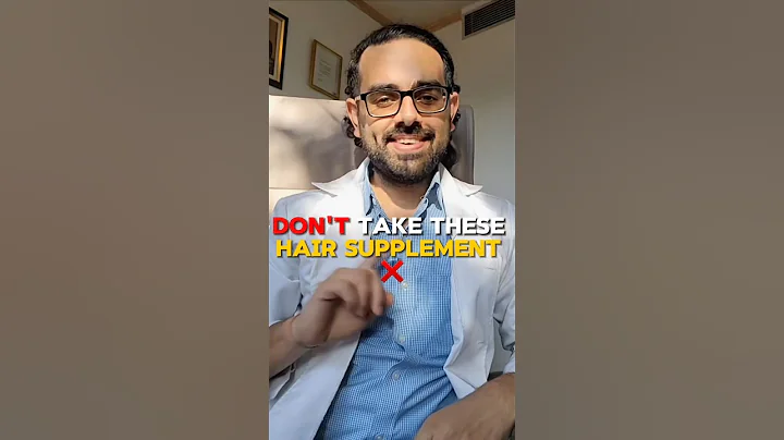 Don't ✖️ Take These Hair Supplements 😨 #haircare #hairsupplements #shortsvideo thumbnail